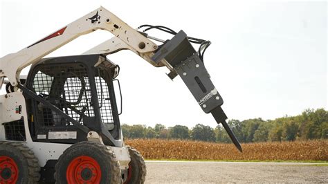 skid steer breaker hammer|skid loader jack hammer attachment.